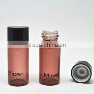 3ml Skincare Oil Glass Vial With Screw Plastic Cap thumbnail-1