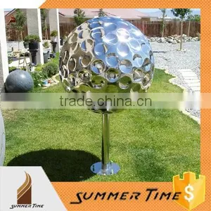 Stainless Steel Garden Metal Polished Sculpture thumbnail-1