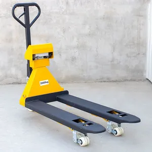 Electric Loading Hand Forklift Truck Pallet Truck Manual Pallet Jack With Weigh Scale thumbnail-3