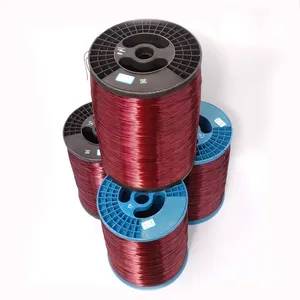 High Temperature Winding Wire Aluminum Enameled Round Wire for Electric Motor Stator Coil Polyester Enamel Croatia thumbnail-4