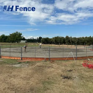 Professional Galvanized Steel Powder Coated Livestock Panel Horse Corral Fencing Goat Sheep Pen Farm Panels thumbnail-3