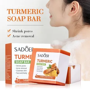 Wholesale Herbal Ginseng & Ginger Handmade Soap – Deep-Cleansing Essential Oil Soap for Face and Body thumbnail-2