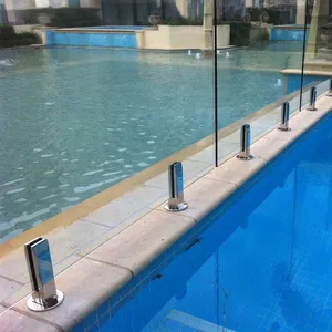 Factory Direct Glass Spigots With 5 Year Warranty and Mill Test Report for Staircase Balustrade Core Drilled Installation thumbnail-4