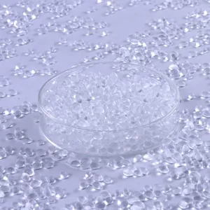 Clear Transparent PVC Granules Soft PVC Pellets For Crystal Slipper Ladies Sandal Raw Material thumbnail-1