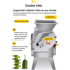 220V Stable Voltage QD-33 Vegetable Cutter Processing Machine for Domestic Catering And Food Factory Production thumbnail-3