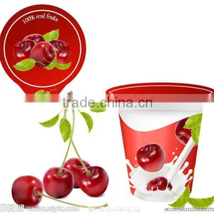 Quality Printed Aluminum Lidding Foil With PP/PS Lacquer for Yogurt Cups thumbnail-2