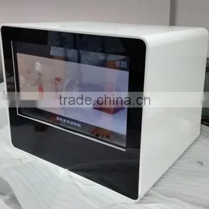32" Transparent Led Screen Touch Panel Monitor tv Wifi Optional All in One Computer Advertising Led Board Led Display thumbnail-3