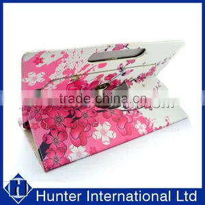Hot Sell Pink Blossom Rotating Universal Tablet Case thumbnail-2