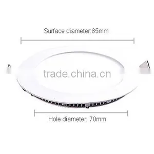 Factory Price 3W 4W 6W 12W Slim Round Ceiling LED Panel Light thumbnail-4