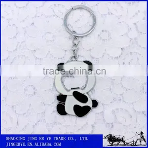 Latest Chain Design Cute Panda Design Bottle Opner Multi-purpose Key Chain thumbnail-1