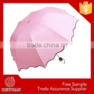23inch*8k Logo Design Three Folding Umbrella thumbnail-5