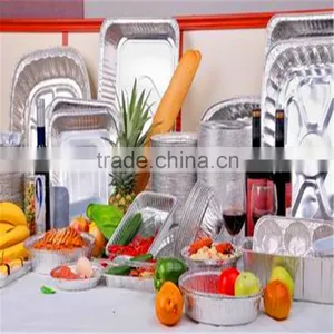 FDA, BRC, HACCP, KOSHER Lubricated Aluminum Foil to Make Food Container thumbnail-1