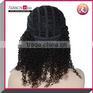 Cheap U Part Wig Indian Virgin Remy Hair Wholesale Wigs thumbnail-6