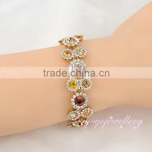Luxury Saudi Fake Gold Bracelet Jewelry thumbnail-6