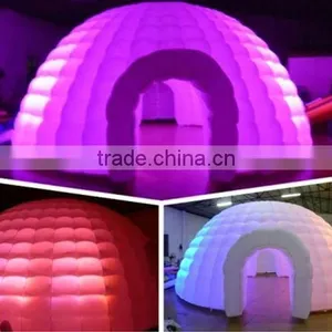 New Design LED Lighting Inflatable Dome Tent for Party thumbnail-1