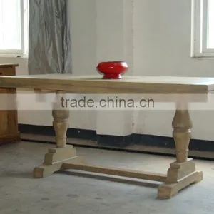 Antique French Country Style Dining Table thumbnail-1