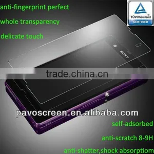 Pavoscreen for Sony Xperia z Transparency Top to 96% Glass Screen Protector thumbnail-1