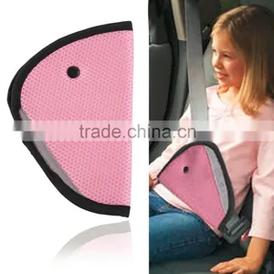 Triangle Baby Car Safety Seat Belts Adjuster Clip Accessories Child Protector RED Color Pink Color Send thumbnail-1
