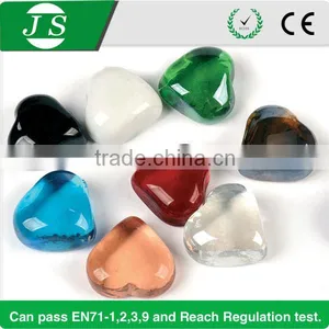 Fashion Newly Design Glass Heart Marble From Factory thumbnail-1