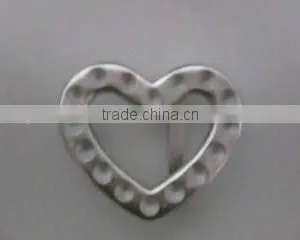 Skull Logo Belt Buckle Heart Shape Joint Buckle Men Clip Metal Buckle thumbnail-1