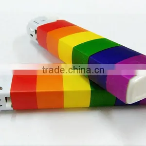 Fashion Colored Ribbon Paper Rechargeable Lighter 2016 thumbnail-5