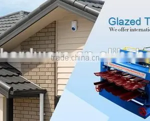 Modern Design Professional Glazed Tile Cold Roll Forming Machinery thumbnail-3