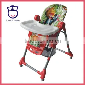 Plastic Folding Metal High Chairs and Tables for Children Furniture Child Chair thumbnail-2