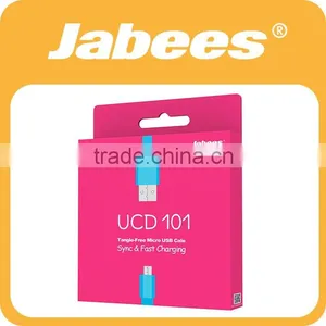 Colorful Tangle-free Dual Head Usb Cable for Syncing Data thumbnail-1
