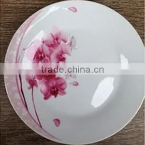 White Ceramic Porcelain Soup Plate / Daily Use Porcelain Deep Plate / Ceramic Deep Plates thumbnail-3