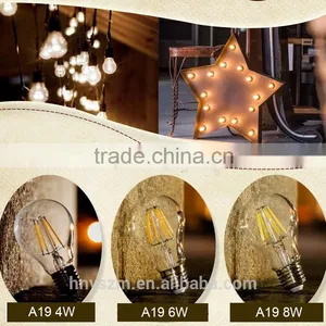 LED A60 E27 6W 3000K Globe LED Filament Bulb thumbnail-1