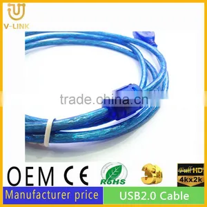 Waterproof Resistant Round Usb2.0 Extension Cable Length Could be 20M USB Extension Cable 10M thumbnail-6
