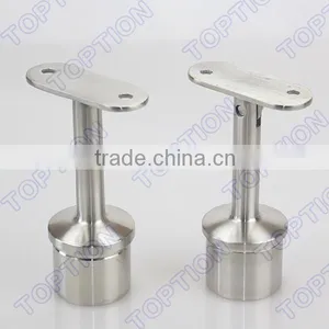Stainless Steel Handrail Balustrade Adjustable Round Post Support Adjustable Handrail Bracket thumbnail-3