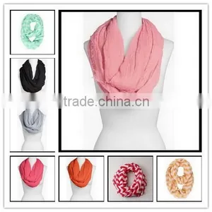 2016 Many Color Infinity Scarf for Woman Great Accessory for Your Outfit Black Friday Gifts thumbnail-1