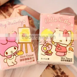12 Packs Paper Handkerchiefs Pocket Tissue White thumbnail-3