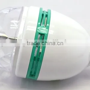 3W E27 RGB Color Changing Rotating LED Crystal Magic Ball Light thumbnail-5