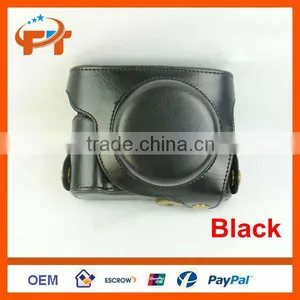 Pu Leather Camera Case for Panasonic GF6 X14-42mm & 20mm Lens Camera thumbnail-2