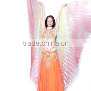 Belly Dance Wings for Performance , Belly Dance Costume Wings , Dance Angel Wings thumbnail-2