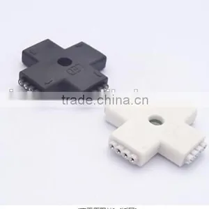 LED Cross Type 4P 5050 RGB Adapter, LED 5050 RGB Adapter, LED 4P Adapter thumbnail-1
