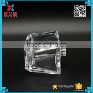 Hot Selling 3 oz Clear Glass Perfume Bottle With Pump Sprayer thumbnail-4