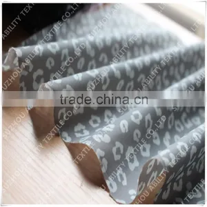 Leopard Sublimation Print Silk Dress Fabric thumbnail-3
