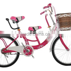 22 Inch Tandem Bike / Bicycle for Mom and Baby thumbnail-1