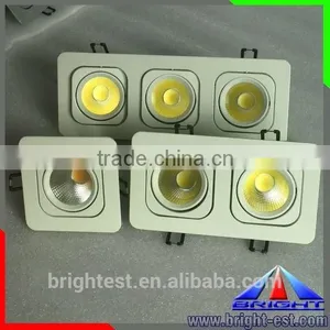 White Casing Square COB Led Downlight,adjustable Led Downlight thumbnail-1