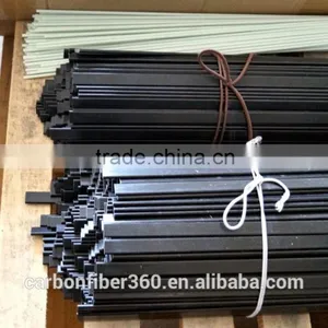 Hot Sell Carbon Fiber Square Rod, High Strength Carbon Fiber Flat Bar, Solid Carbon Fiber Rod thumbnail-1