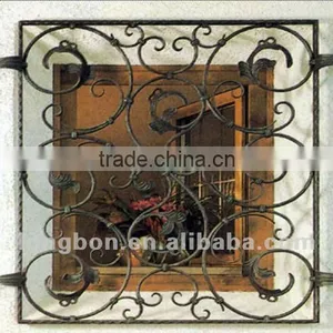 Top-selling Artistic Wrought Iron Window Guard thumbnail-1