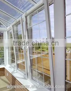 Modern House Design PVC Tilt and Turn Grills Design Windows,PVC Glass Windows and Doors thumbnail-1