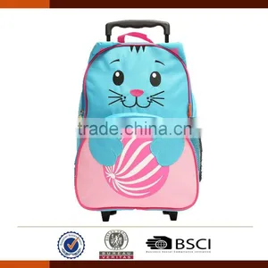 Fashion Lovely Kids School Bag With Wheels thumbnail-1