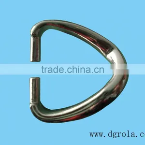 REB201107 Gold Zinc Alloy D-ring for Bags thumbnail-1