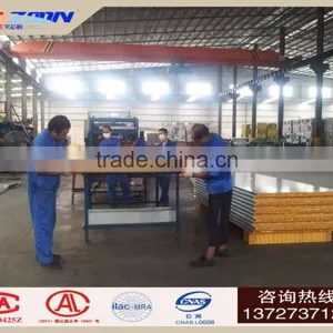 MGO Composite Board Metal Faced Sandwich Panel With Fireproof and Moistureproof thumbnail-6