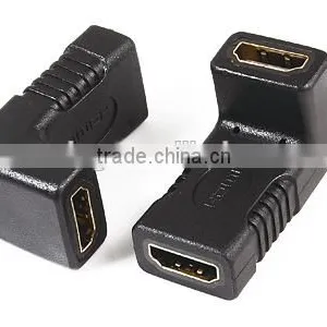A Female HDMI to A Female Micro HDMI Adaptor, Angle Type thumbnail-1