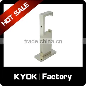 KYOK Adjustable Custom Precision Metal Curtain Rods Brackets,extendable Aluminum Alloy Curtain Rod Bracket With Amazing Price thumbnail-1